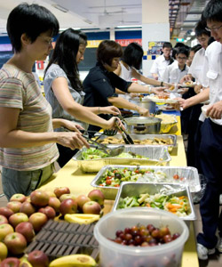 Exam food ministry